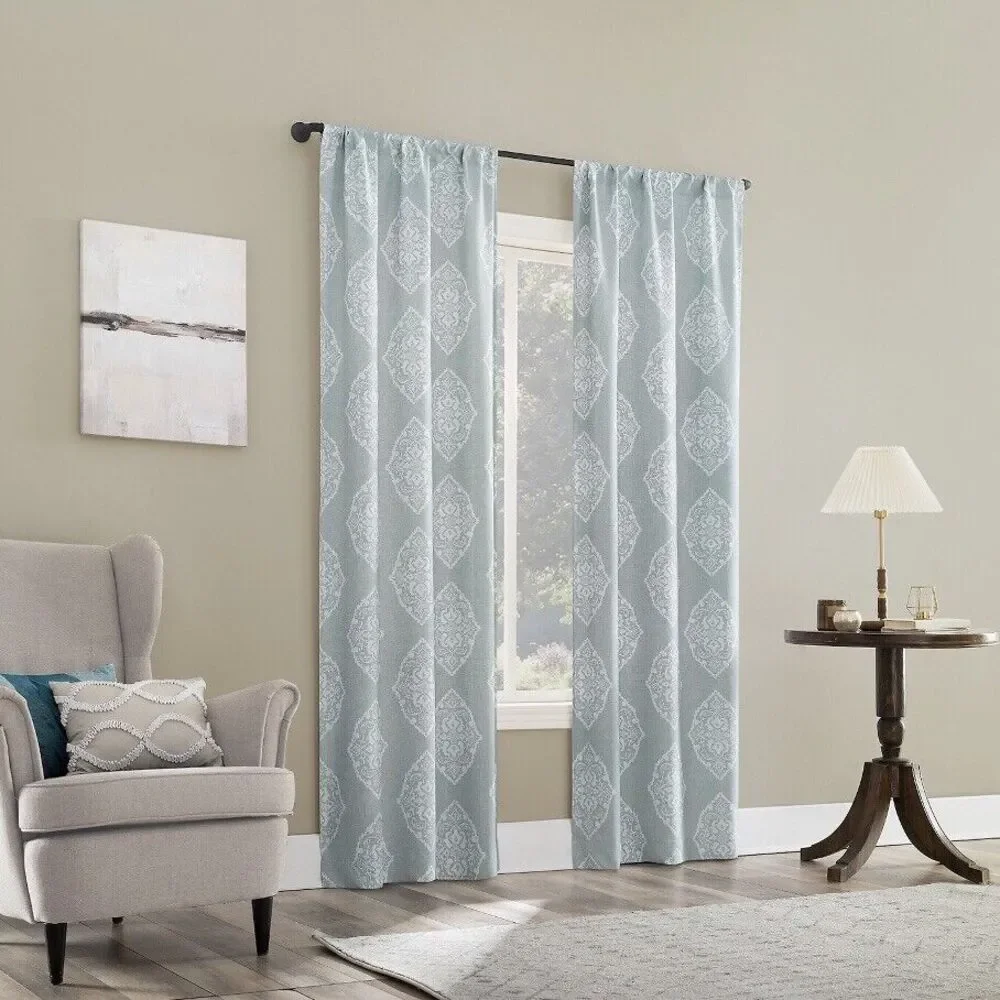 NEW CURTAIN The Big One Paisley Scroll Window Curtain Panel